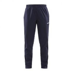 Spodnie sportowe damskie Craft Squad. Niebieskie spodnie dresowe Craft, bez wzorów, z dresówki. Za 184.00 zł.