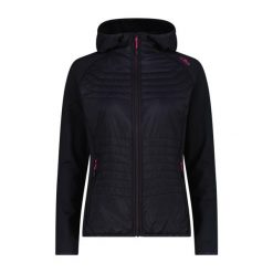 Bluza damska turystyczna CMP 35E6506. Czarne bluzy CMP, xs, bez wzorów, bez kaptura. Za 382.50 zł.