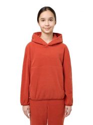 Jack Wolfskin Bluza polarowa "Smileyworld" w kolorze pomarańczowym rozmiar: 152. Pomarańczowe bluzy Jack Wolfskin, bez wzorów, z polaru, bez kaptura. Za 184.95 zł.