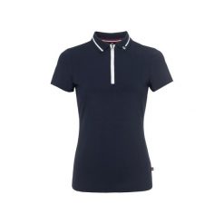 Damskie jeździeckie polo Cavallo Byla. Czarne koszulki polo CAVALLO, bez wzorów, bez kołnierzyka, bez ramiączek. Za 262.00 zł.
