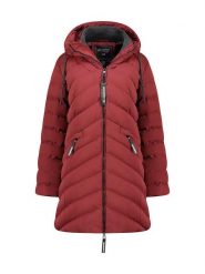 Geographical Norway Parka "Clarisal" w kolorze bordowym rozmiar: S. Czerwone parki Geographical Norway, s, bez kaptura. Za 330.20 zł.