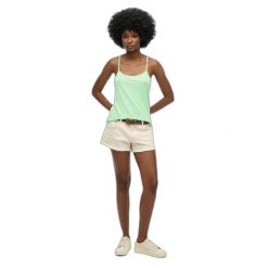 Damski tank top Superdry Studios Strappy. Zielone bielizna sportowa Superdry, s, bez wzorów, bez kołnierzyka, bez ramiączek. Za 101.05 zł.