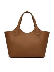 BOSS Torebka 50563395 Brązowy. Brązowe shopper Boss, bez wzorów, ze skóry, bez dodatków. Za 1,599.00 zł.