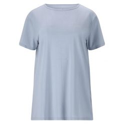 Koszulka damska Athlecia Lizzy. Fioletowe bluzki ENDURANCE, bez wzorów, eleganckie, bez kołnierzyka, bez ramiączek. Za 136.50 zł.