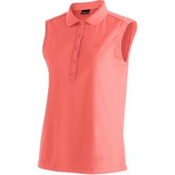 Damska koszulka polo bez rękawów Maier Sports Ulrike. Niebieskie koszulki polo Maier Sports, na lato, m, bez wzorów, z materiału, bez kołnierzyka, bez ramiączek. Za 215.00 zł.