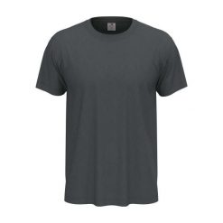 Klasyczna Koszulka Unisex Dla Dorosłych. Szare bluzki STEDMAN, bez wzorów, klasyczne, bez kołnierzyka, bez ramiączek. Za 38.99 zł.