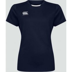 Koszulka damska Canterbury Club Dry. Niebieskie bluzki CANTERBURY, bez wzorów, sportowe, bez kołnierzyka, bez ramiączek. Za 213.00 zł.