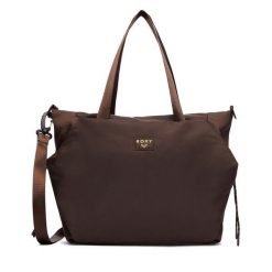 Torebka Roxy. Brązowe torebki klasyczne Roxy, bez wzorów, bez dodatków. Za 129.99 zł.