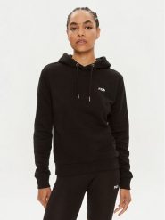 Fila Bluza FAW0703 Czarny Regular Fit. Czarne bluzy Fila, m, bez wzorów, z bawełny, bez kaptura. Za 159.99 zł.