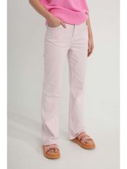 Josephine & Co Spodnie "Serge" w kolorze jasnoróżowym rozmiar: 42. Różowe spodnie materiałowe Josephine & Co, bez wzorów, z materiału. Za 239.99 zł.