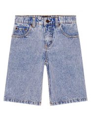 Molo Szorty dżinsowe w kolorze błękitnym rozmiar: 104. Niebieskie szorty molo, z aplikacjami, z bawełny, klasyczne. Za 79.77 zł.