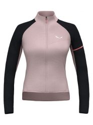 Salewa Kurtka kolarska "Vento Merino" w kolorze jasnoróżowo-czarnym rozmiar: 36. Czarne kurtki sportowe Salewa, bez wzorów, z lyocellu, bez kaptura, rowerowe. Za 369.82 zł.