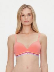 Emporio Armani Underwear Biustonosz braletka EW000442 AF10883 U4024 Różowy. Czerwone biustonosze Emporio Armani Underwear, bez wzorów, z bawełny. Za 169.99 zł.
