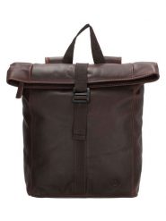 HIDE & STITCHES Skórzany plecak "Japura" w kolorze ciemnobrązowym - 24 x 33 x 10 cm rozmiar: onesize. Brązowe plecaki HIDE & STITCHES, bez wzorów, z materiału. Za 301.64 zł.