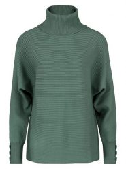 Eight2Nine Sweter w kolorze zielonym rozmiar: M. Zielone golfy Eight2Nine, m, bez wzorów, prążkowane, bez ramiączek. Za 127.95 zł.