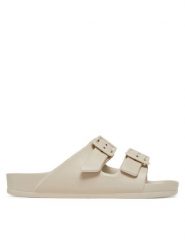 ONLY Shoes Klapki Onlcristy 15316868 Beżowy. Brązowe klapki ONLY SHOES, bez wzorów, z tworzywa sztucznego, bez obcasa. Za 69.99 zł.