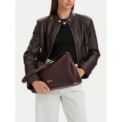 Torebka Nine West. Brązowe torebki klasyczne Nine West, bez wzorów, bez dodatków. Za 249.99 zł.