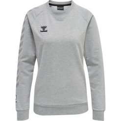 Damska bluza bawełniana Hummel Move Grid. Szare bluzy Hummel, xl, bez wzorów, z bawełny, bez kaptura. W wyprzedaży za 218.00 zł.