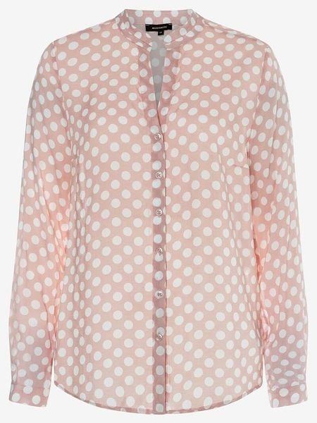 More & More Bluzka w kolorze jasnoróżowo-białym rozmiar: 40. Różowe bluzki More & More, bez wzorów, z wiskozy, bez kołnierzyka, bez ramiączek. Za 61.31 zł.