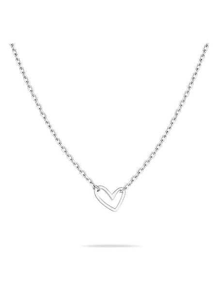 Tamaris Naszyjnik z elementem ozdobnym - dł. 45 cm rozmiar: onesize. Szare naszyjniki Tamaris, ze stali. Za 86.99 zł.