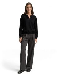 Tom Tailor Bluza w kolorze czarnym rozmiar: XL. Czarne bluzy Tom Tailor, xl, bez wzorów, bez kaptura. Za 97.51 zł.