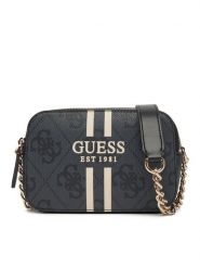 Guess Torebka HWOS96 72140 Czarny. Czarne torebki klasyczne Guess, z aplikacjami, ze skóry, bez dodatków. Za 499.99 zł.