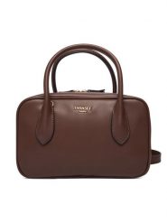 TWINSET Torebka 252TD8062 Brązowy. Brązowe torebki klasyczne Twinset, bez wzorów, ze skóry, bez dodatków. Za 749.99 zł.