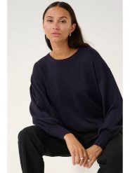 Kaffe Sweter "Regina" w kolorze fioletowym rozmiar: XL. Różowe swetry Kaffe, xl, bez wzorów, bez ramiączek. Za 118.95 zł.