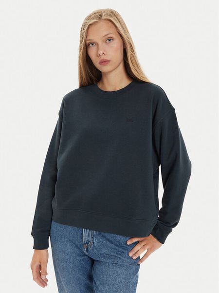 Lee Bluza 112341532 Szary Relaxed Fit. Szare bluzy Lee, xs, bez wzorów, z bawełny, bez kaptura. Za 139.99 zł.