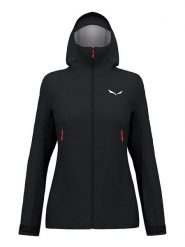 Salewa Kurtka funkcyjna "Ortles GTX 3L" w kolorze czarnym rozmiar: 42. Czarne kurtki sportowe Salewa, l, bez wzorów, bez kaptura, outdoorowe. Za 1,484.95 zł.