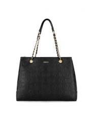 MEXX Torebka MEXX-S-011-07 Czarny. Czarne shopper Mexx, bez wzorów, z tworzywa sztucznego, bez dodatków. Za 249.99 zł.
