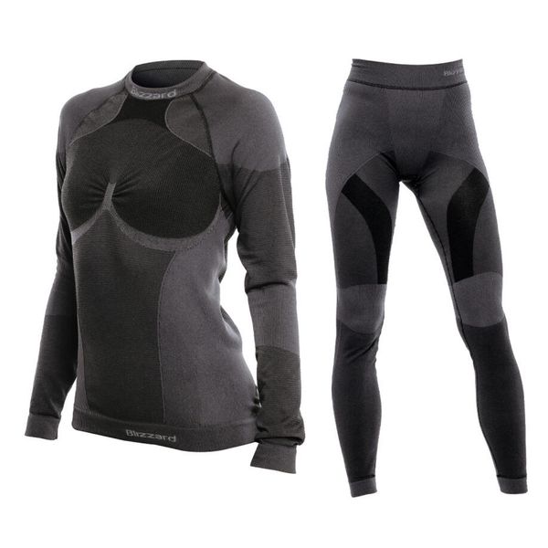 Komplet damskiej bielizny termoaktywnej Blizzard W2W Essential. Szare bielizna sportowa BLIZZARD, l, bez wzorów. W wyprzedaży za 239.90 zł.