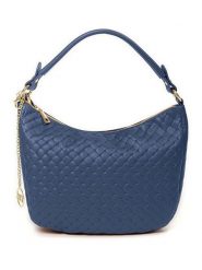 Mia Tomazzi Skórzana torebka "Cabrini" w kolorze niebieskim - 28 x 20 x 8 cm rozmiar: onesize. Niebieskie torby na ramię Mia Tomazzi, bez wzorów, z materiału, na ramię, bez dodatków. Za 304.99 zł.