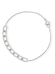 Maison héritage PARIS Złota bransoletka "Sensibilité" z diamentami rozmiar: onesize. Szare bransoletki Maison héritage PARIS, z diamentem, złote. Za 3,001.99 zł.