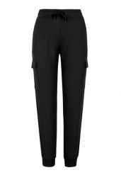 Damskie joggery cargo N-KIMBRA. Czarne spodnie dresowe Volcano, m, bez wzorów, z dresówki. Za 149.99 zł.