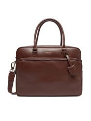 Nine West Torba na laptopa CEO-EMMA-LA482-2847 Brązowy. Brązowe torby na laptopa Nine West, bez wzorów, z materiału, bez dodatków. Za 249.99 zł.