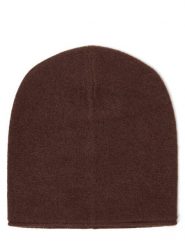 Marie Lund czapka z czystego kaszmiru Kobiety Kaszmir brązowy, ONE SIZE. Brązowe czapki Marie Lund, bez wzorów, z kaszmiru. Za 249.95 zł.