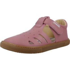 Sandały TITANITOS L540 RAIMUNDO Rose. Czerwone sandały TITANITOS, bez wzorów, ze skóry, sportowe, bez obcasa, bez zapięcia. Za 218.99 zł.