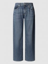 Pepe Jeans Dżinsy "Nicky" - Comfort fit - w kolorze niebieskim rozmiar: W26/L32. Niebieskie jeansy Pepe Jeans, l, z aplikacjami, z podwyższonym stanem. Za 297.45 zł.