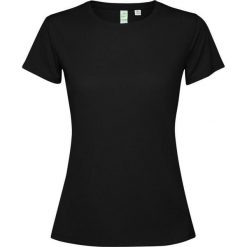 Koszulka Damska Estoril Z Krótkim Rękawem. Czarne bluzki ROLY, bez wzorów, sportowe, bez kołnierzyka, bez ramiączek. Za 33.99 zł.