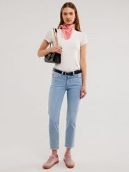 BIG STAR Dżinsy - Skinny fit - w kolorze błękitnym rozmiar: W32/L30. Niebieskie jeansy Big Star, l, z aplikacjami, z podwyższonym stanem. Za 197.63 zł.