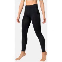 Legginsy damskie Odlo BL BOTTOM long PERFORMANCE LIGHT ECO. Czarne legginsy Odlo, bez wzorów. Za 235.99 zł.
