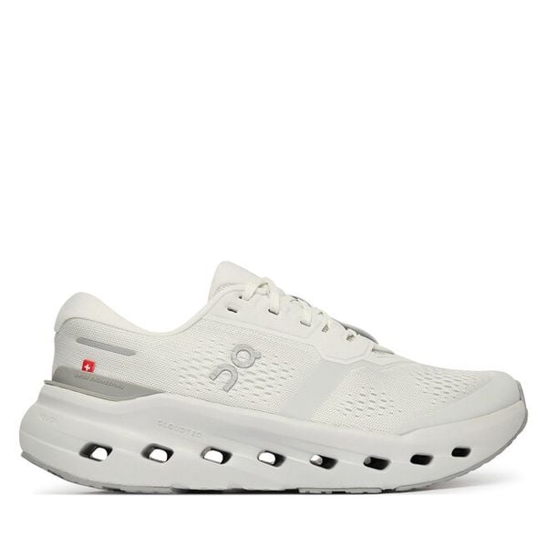 Buty do biegania On. Białe obuwie sportowe On, bez zapięcia, do biegania. Za 719.99 zł.