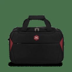 Torba podręczna DIPPER Wings BLACK. Czarne torby na ramię Wings, bez wzorów, z materiału, casualowe, na ramię, bez dodatków. Za 69.90 zł.