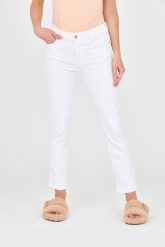 7 FOR ALL MANKIND Białe jeansy damskie Roxanne Ankle, Rozmiar 29. Białe jeansy 7 for all mankind, bez wzorów. W wyprzedaży za 469.99 zł.