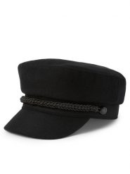 Lauren Ralph Lauren Kaszkiet 454953637001 Czarny. Czarne rękawiczki Lauren Ralph Lauren, bez wzorów, z materiału. Za 339.99 zł.