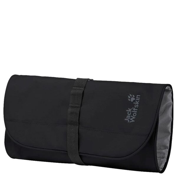 Kosmetyczka Jack Wolfskin Konya. Czarne kufry i kosmetyczki Jack Wolfskin, bez wzorów, bez dodatków. Za 79.99 zł.