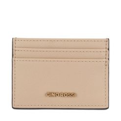 Portfel GINO ROSSI. Brązowe portfele Gino Rossi, bez wzorów. Za 39.99 zł.