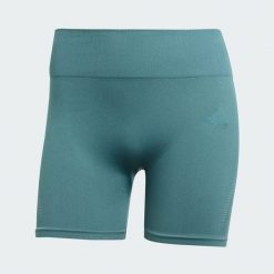 Legginsy Workout Essentials 4 inch. Niebieskie legginsy Adidas, m, bez wzorów. Za 129.00 zł.