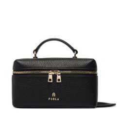 Torebka Furla. Czarne torebki klasyczne Furla, bez wzorów, bez dodatków. Za 944.99 zł.